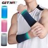 Getinfit 1/2Pcs Extended Wrist Guard Three-Dimensional Weaving Prevent Muscle Tremors And Strains Four-Sided Elastic Pressure