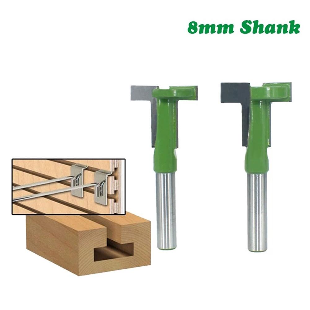 Инструменты для фрез с Т-образным пазом для деревообработки, хвостовик 8 мм, ручное изготовление ящика