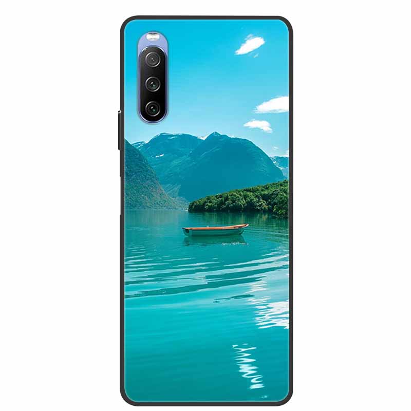 Для Sony Xperia 10 IV Чехлы Мягкий ТПУ Силикон Кот Животное Чехлы для Телефона Для Sony Xperia 1 IV Задние Чехлы Funda для Xperia10IV 6.0''