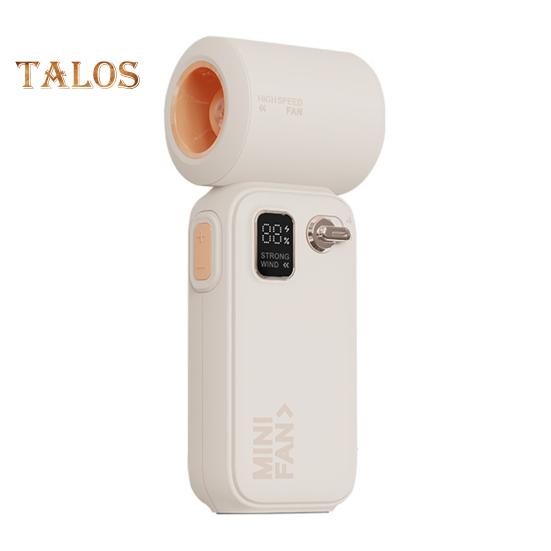 Мини портативный ручной вентилятор 100 скоростей компактный дизайн перезаряжаемый цифровой дисплей высокоскоростной вентилятор персональный охладитель воздуха