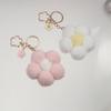 Chain Plushball Bag Pendant Backpack Charms Cartoon Plush Pendant Stuff Plush Toy Flower Keychain