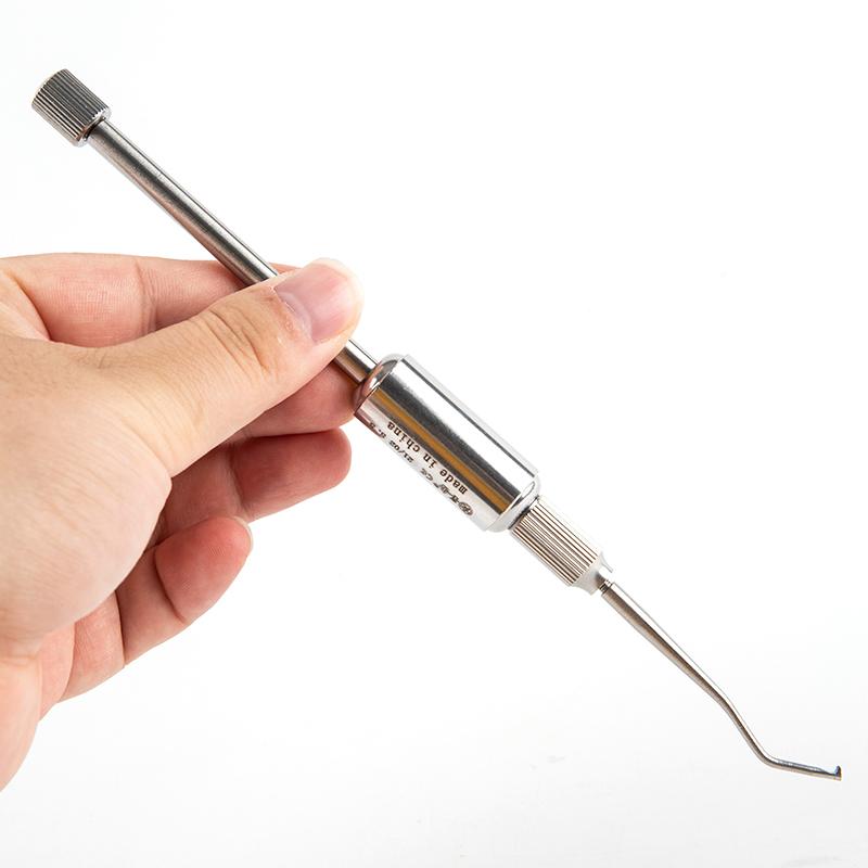 Инструмент для удаления коронок с двойной головкой Инструмент для удаления коронок из нержавеющей стали Стоматологический материал Оральный инструмент