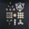 Мини EDC Снаряжение Сплав Спиннер Шестерни Цепь Гироскоп Деликатность Игрушка-Кольцо для fidget-терапии Игрушки для снятия стресса