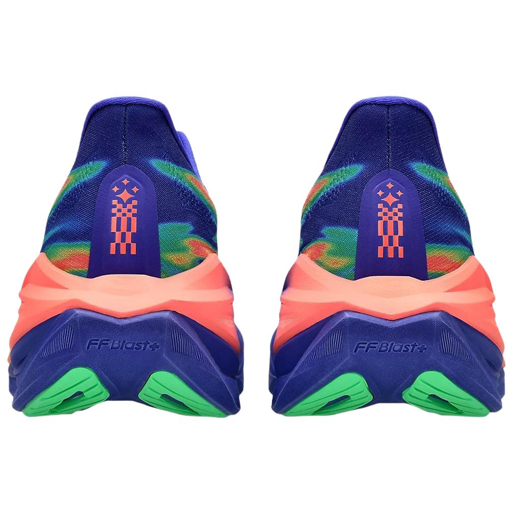 Asics Superblast 3 Удобная посадка Амортизация с возвратом энергии Дышащая поддержка Беговые кроссовки Унисекс кроссовки Синий-Оранжевый 1013A177-400