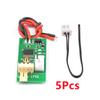 5Pcs DC 12V PWM Speed Controller Fan Speed Governor 4 Wire Computer Temperature Control Switch for PC CPU Cooler Fan