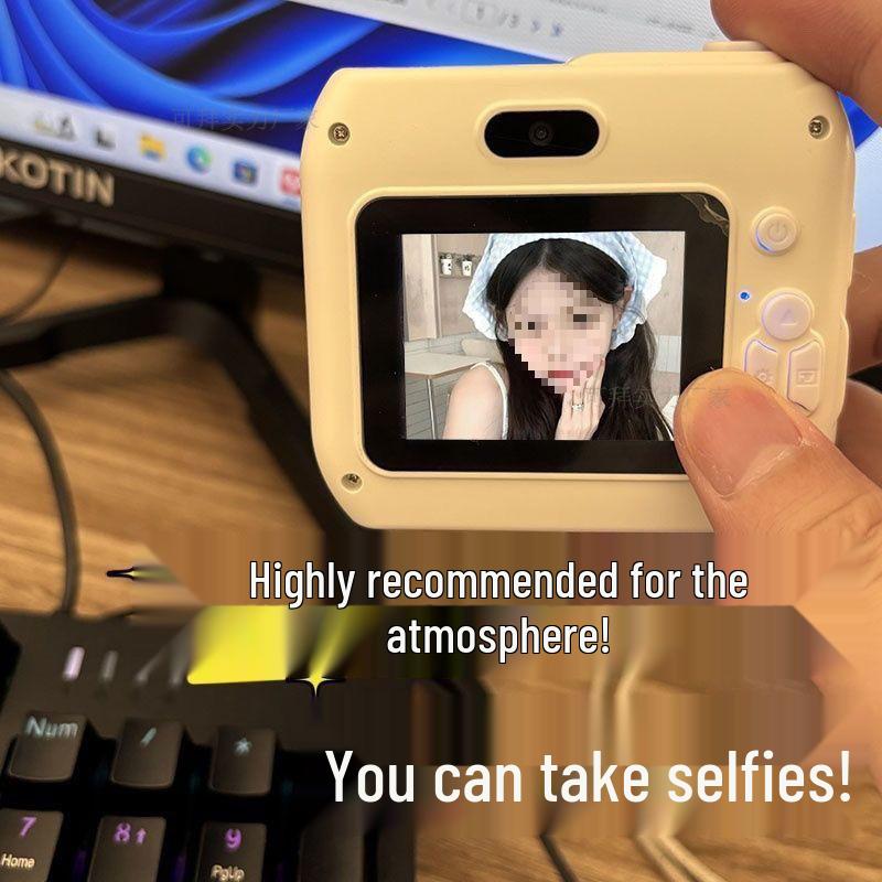 Двойная HD цифровая камера Polaroid для кампуса и вечеринок - Передает фотографии на телефон - Доступно 12 цветов