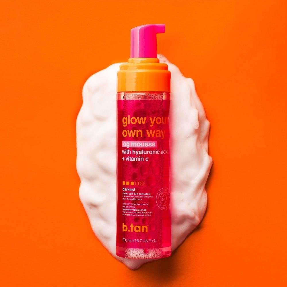 B.tan Glow Your Own Way Og Glow Mousse 6,7 унций