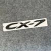 3D ABS CX-4 CX-5 Car Letter Badge Logo Trunk Decorative Sticker For Mazda 2 3 6 CX50 CX60 CX30 CX7 CX90  Demio black Accessories wcgvh11