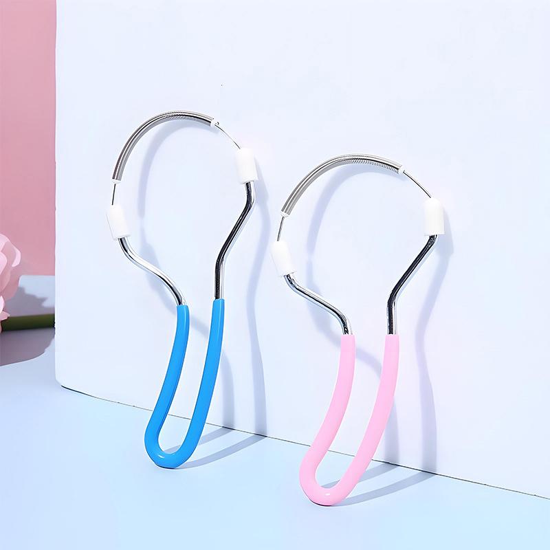 Портативный ручной эпилятор для волос, бритва для губ, инструмент для очистки лица с массажером для жировых валиков, набор для ухода за женской красотой