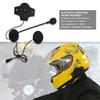 BT10 Durable Helmet Earphone Voice Control ABS with Microphone