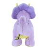 SunLemon Fluffy's Rainbow Triceratops Medium Plush Toy, 14 x 32 x 23cm, Colorful and Cute, Perfect for Social Media and Photo Shoots, Light Purple,