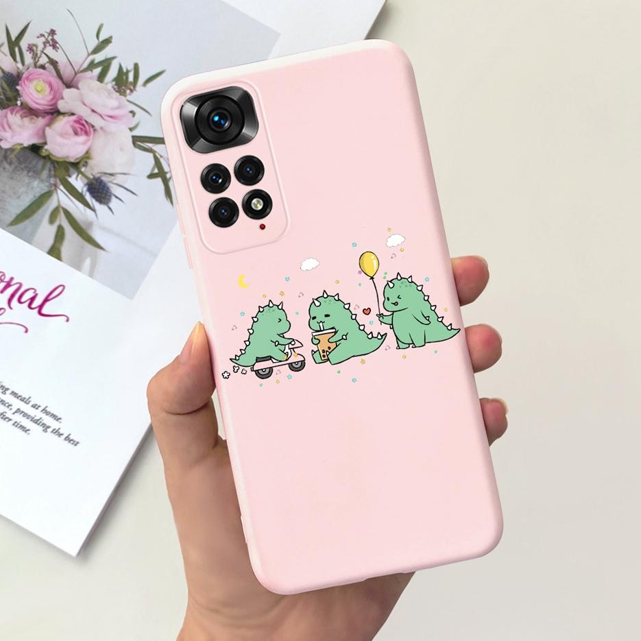 Для Xiaomi Redmi Note 11 Чехол Redmi Note 11S 4G Стильная Конфетная Расписная Крышка Мягкий ТПУ Чехол для Телефона Для Redmi Note 11 Pro Plus Оболочка