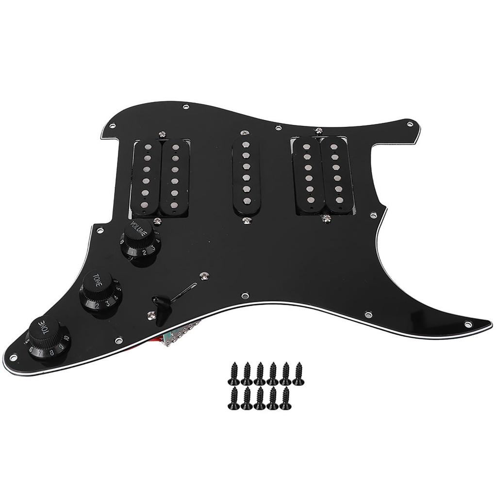 Электрогитара, накладка на гитару, хамбакер с звукоснимателем HSH, предварительно подключенный Noire