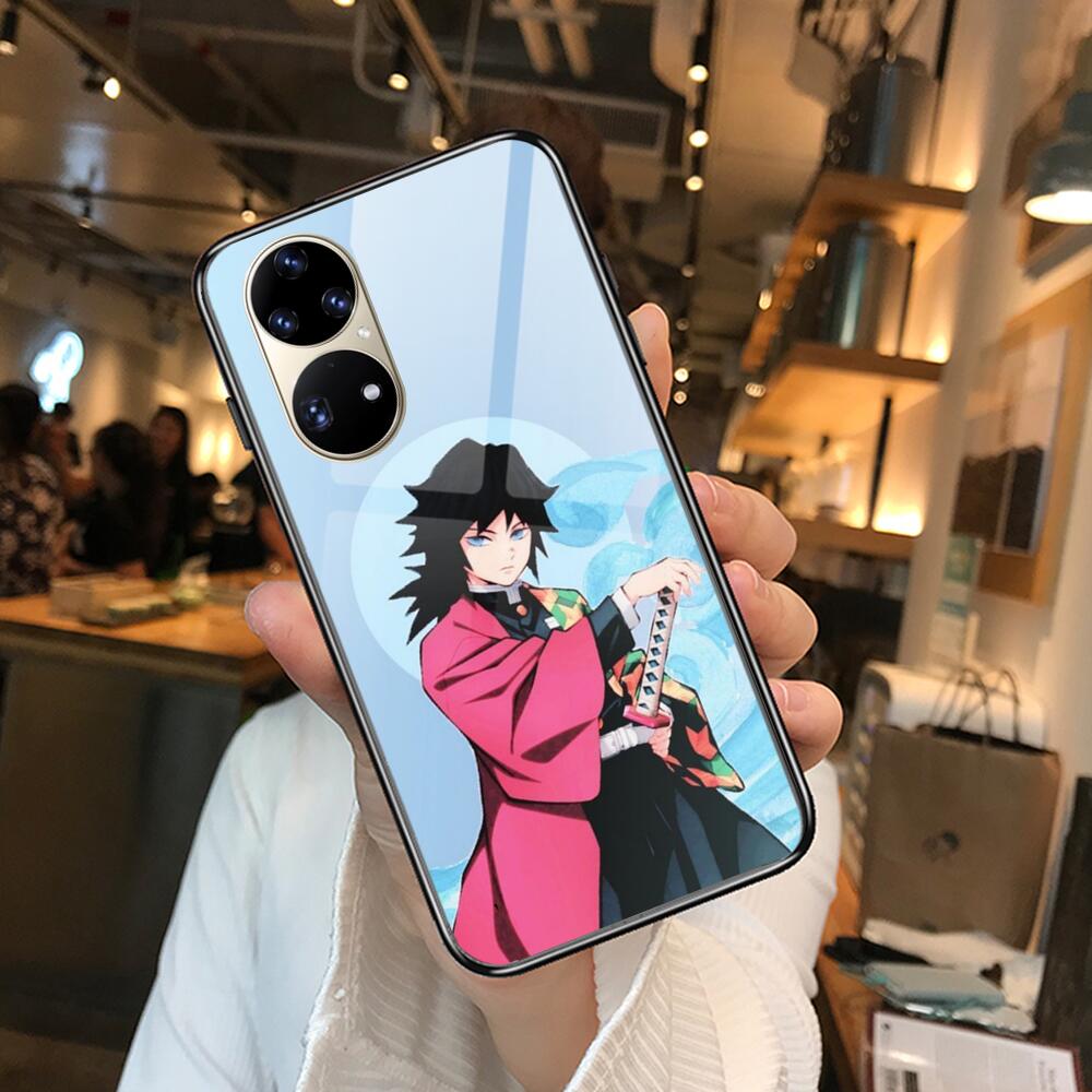 Чехол для телефона из мягкого закаленного стекла Kamado Nezuko Kimetsu No Yaiba Demon Slayer TPU для Huawei P40 Pro lite 5G P30 P Smart Z 20