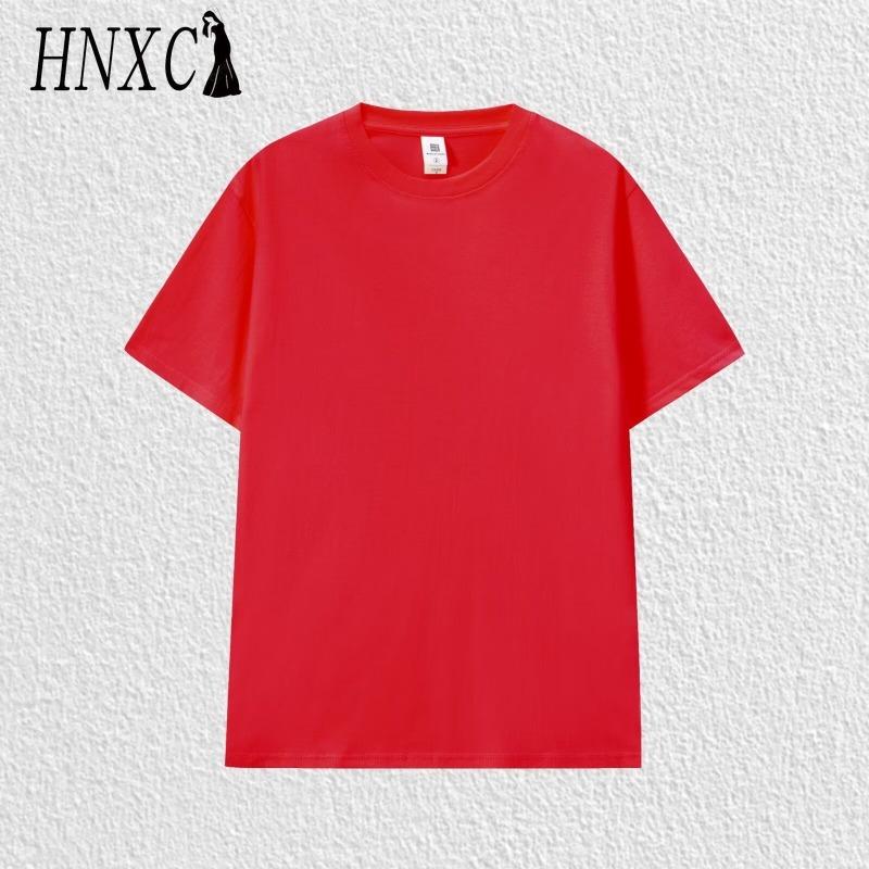 HNXC Хлопковая футболка с коротким рукавом, мужская модная свободная рубашка с половиной рукава, сострадательная рубашка с принтом