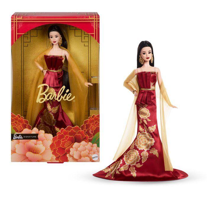 Poupée - MATTEL - LUNAR NEW YEAR BARBIE DOLL - Nouvel An lunaire - Rouge - Barbie
