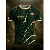 2026 Mexican Style Football Jerseys Short Sleeves & Comfortable Breathable Crew Neck Sports