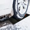 [Durable PE Material Parking Aid] 1pc Anti-Slip Car Parking Guide Mat, Universal Fit for Garage Vehicle Safety & Precision Parking Aid