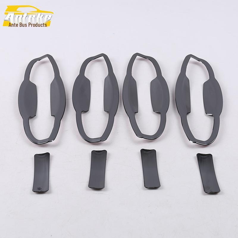 Bora Door Bowl Ring and Protective Film - Scratch and Wear Resistant Trim for Car Accessories