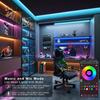 Tuya WiFi Светодиодная лента Умная жизнь USB 5050 RGB Лампа Лента Подсветка для ТВ ПК Освещение комнаты Гибкая Диодная Работает с Alexa Google
