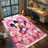 Микки и Минни: Ретро Поп Ковер Ковер Большой Ковер Нескользящий Моющийся Напольный Коврик Игровая Комната Спальня Домашний Декор