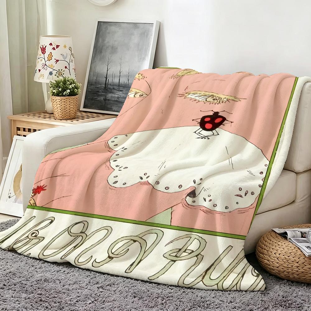 Illustrator S Simone Goder Throw Flannel Throw Blanket Suitable for Sofa Living Room Bedroom