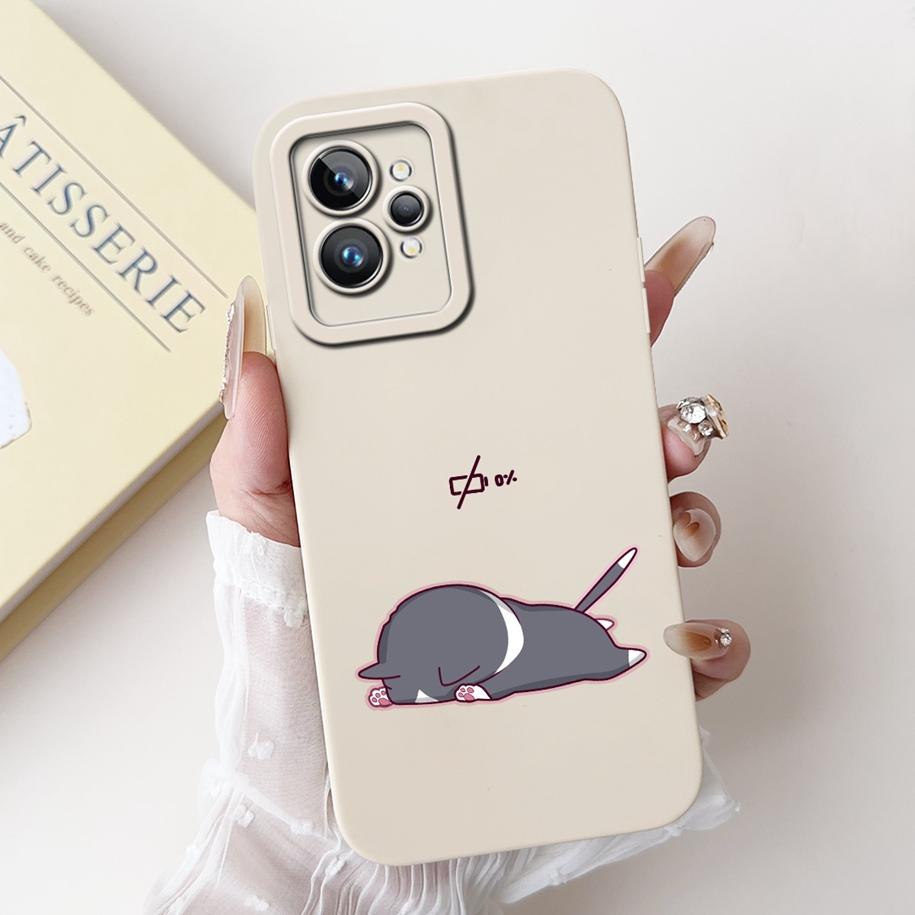 For Realme GT Neo 2 Case RMX3370 Silicone Cover Creative Panda Rabbit Shockproof Bumper For Realme GT2 Pro GT 2 RealmeGT2 Fundas