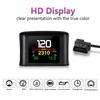 P10/P10-PRO Автомобильный проекционный дисплей OBD2 Умная цифровая приборная панель Проекционный дисплей Расход топлива OBD Компьютер для вождения Датчик температуры
