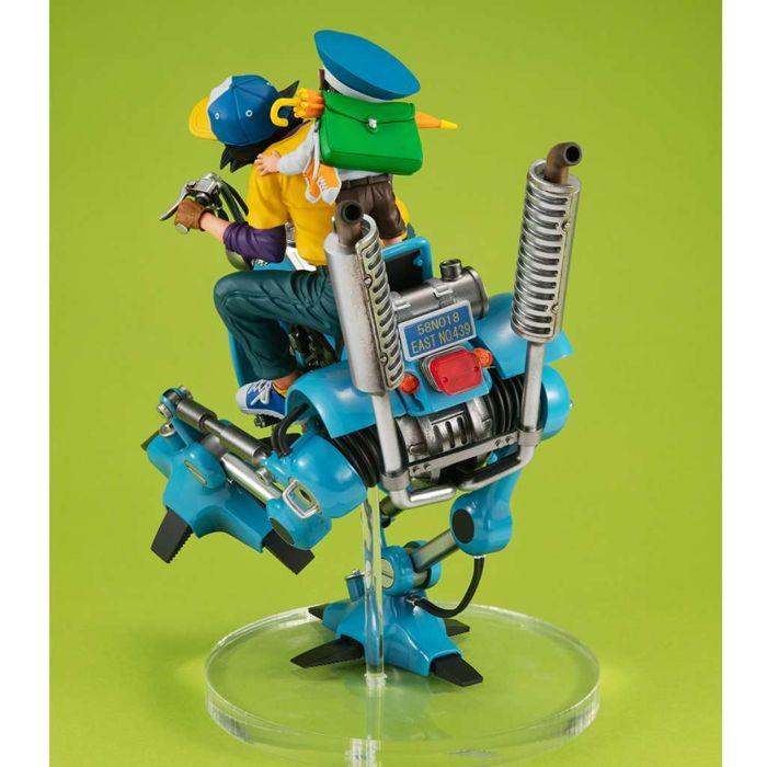 Dragon ball z - figurine son goku & son gohan desktop real mccoy ex diorama