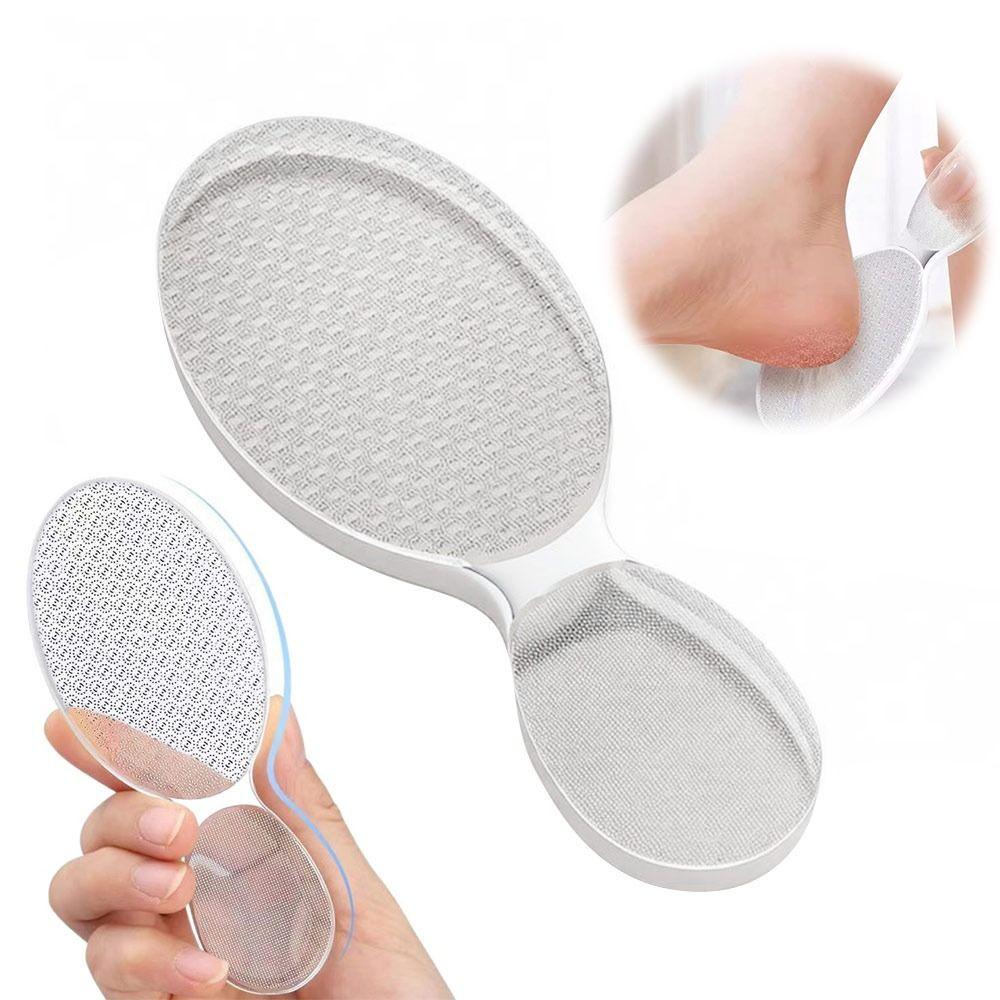 Foot Care Heel Scrubber Callus Transparent Foot Scrubber Gifts Removal Pedicure Tool