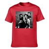 Unisexs Cotton Short Sleeve Tshirt With 80s Retro Female Band Print Vintage Rock Style Casual Tee For Daily Wear