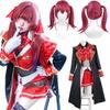Косплей VTuber Houshou Marine Косплей VTuber Косплей Капитан Виртуальный Ютубер Косплей VTuber Hololive [NOKIJP] Костюм, Мэрилин, Костюм, (Хосё