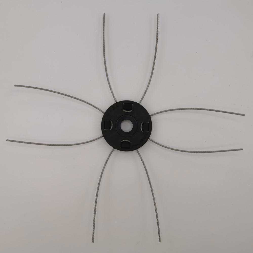 1 шт. Прочная стальная головка для триммера с леской, электрическая головка для удаления сорняков, замена 5,5 мм, головка для триммера, садовый аксессуар