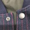 Dior 213J431A0738 atelier street style Blouson Jacket wool / cotton Navy