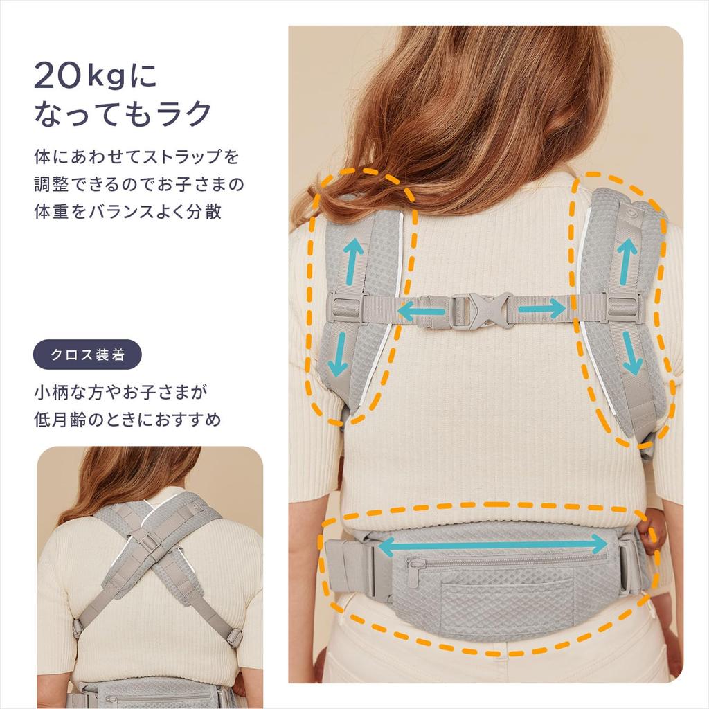 Ergobaby OMNI Deluxe Черный Детский Рюкзак-переноска CREGBCODMONYX Сетчатый/Ониксовый, Сетчатый,