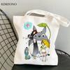Totoro Shopping Bag Jute Bag Eco Shopper Grocery Reusable Bolsa Bag Net Reusable Jute Bolsas Reutilizables Sacolas