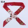 Fashion Silk Scarf Women Ribbon Tied Twilly Decoration Scarf Bag Handle Long Soft Scarf Scarves  Unique