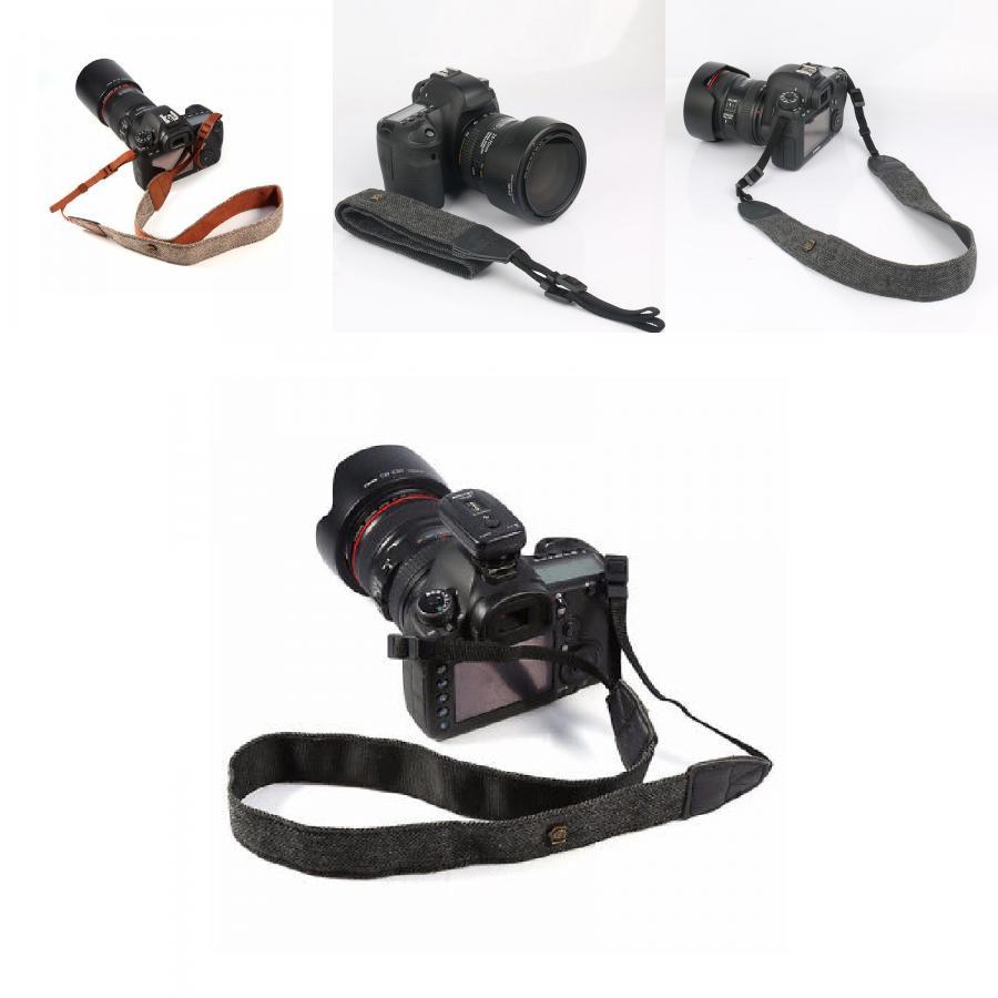 Хлопковый плечевой ремень для DSLR-камер с регулируемой длиной для комфортной съемки