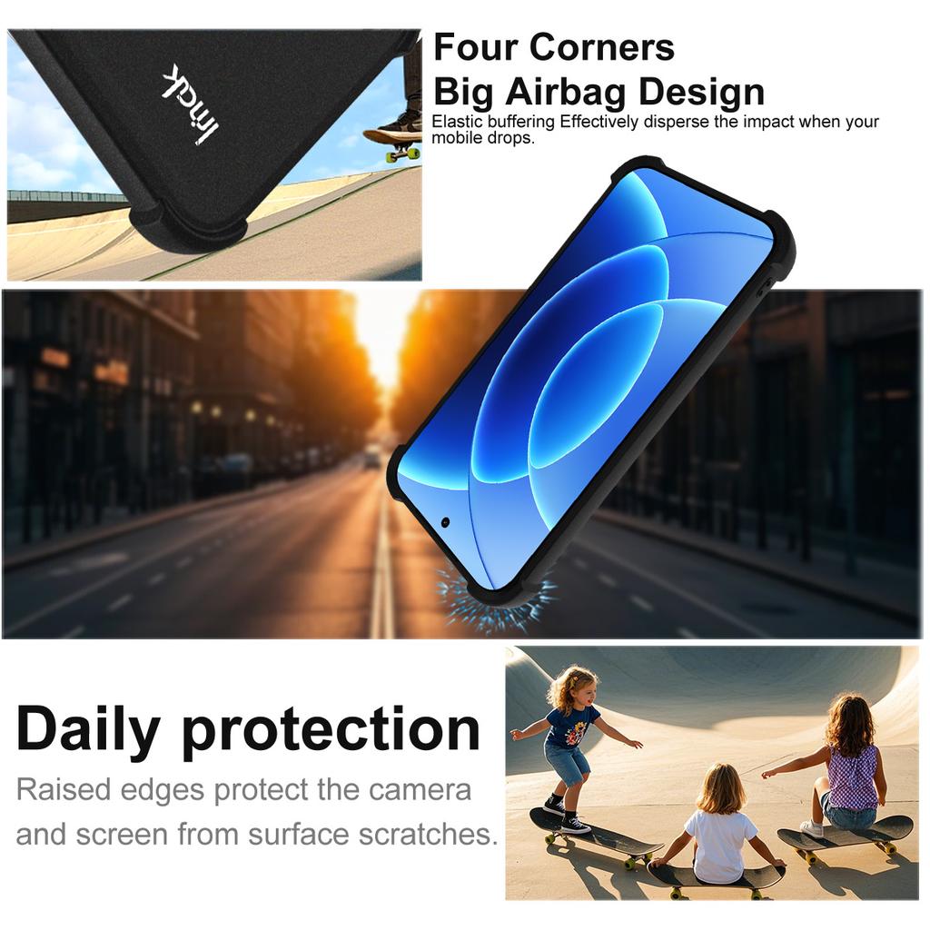 Чехол для телефона Xiaomi 17 Max 5G IMAK Ударопрочный Матовый Мягкий Чехол