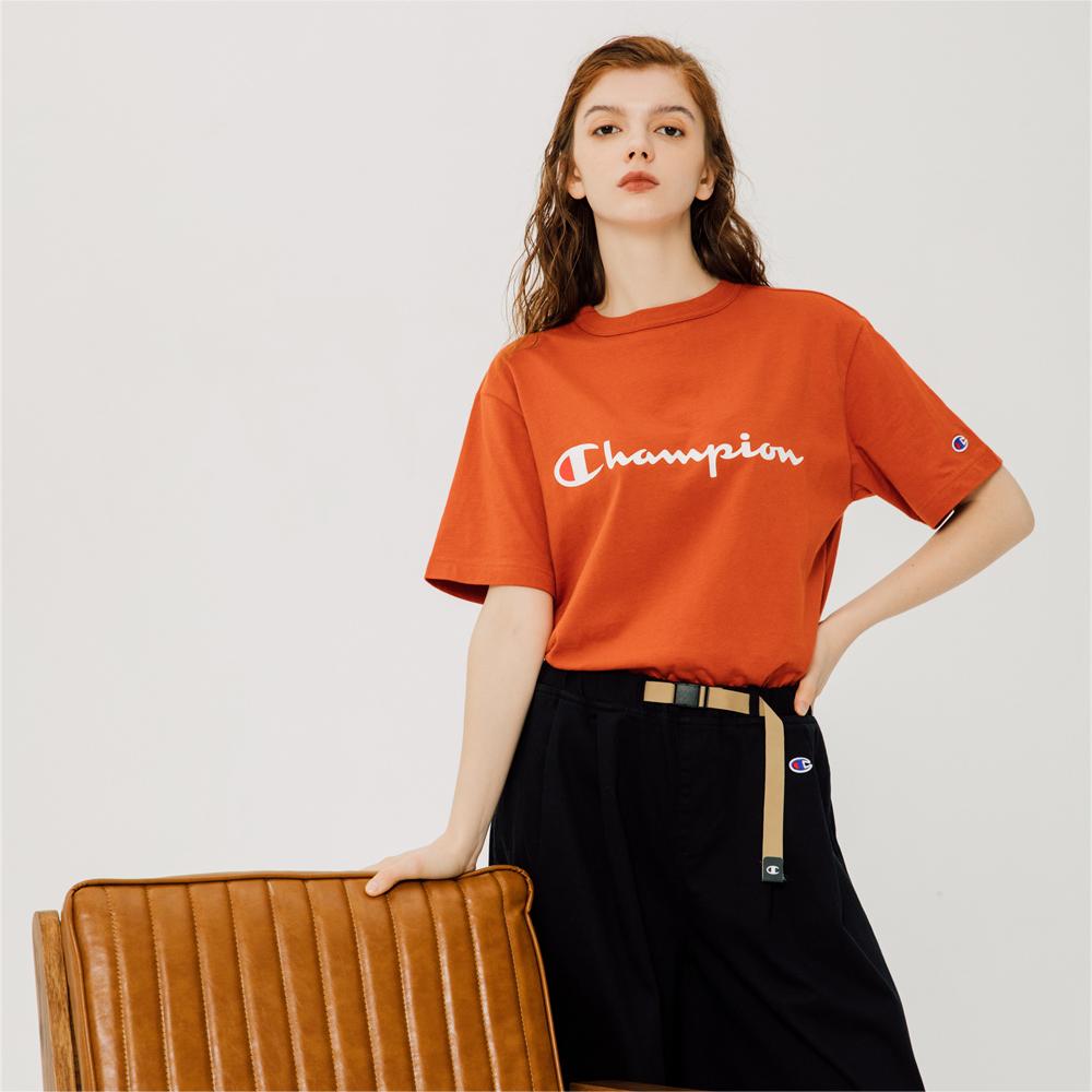 Champion T Shirt Unisex Rusty Red Japan Version C3-P302-M405