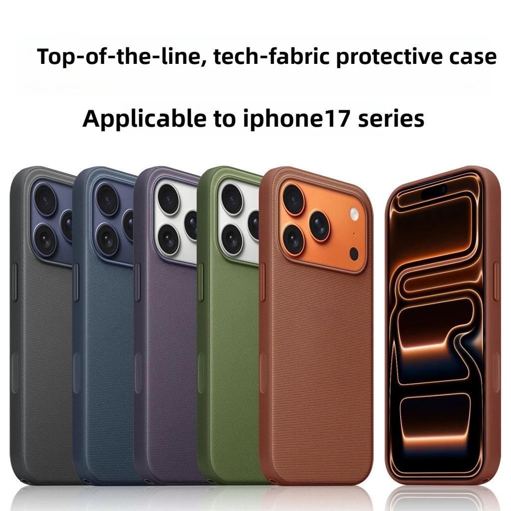 Высококачественный оригинальный тканый чехол для iPhone 17 16 15 14 13 Pro Max 17 Air Официальный для Magsafe Магнитный защитный чехол