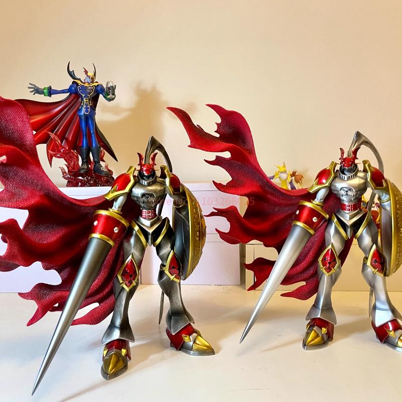 Новая 40 см Настольное украшение-статуэтка Digimon, Ог Красный Лотос Рыцарь Зверь GK, Модель, Крутой Подарок