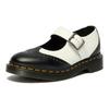 Dr. Martens Оригинальные Простые Элегантные Туфли Мэри Джейн на Толстом Каблуке 3 см Женские Черный Белый 42345001