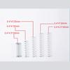 0.4x4mm Small Compression Spring, 10/20/50Pcs Precision Pen Core Return Spring