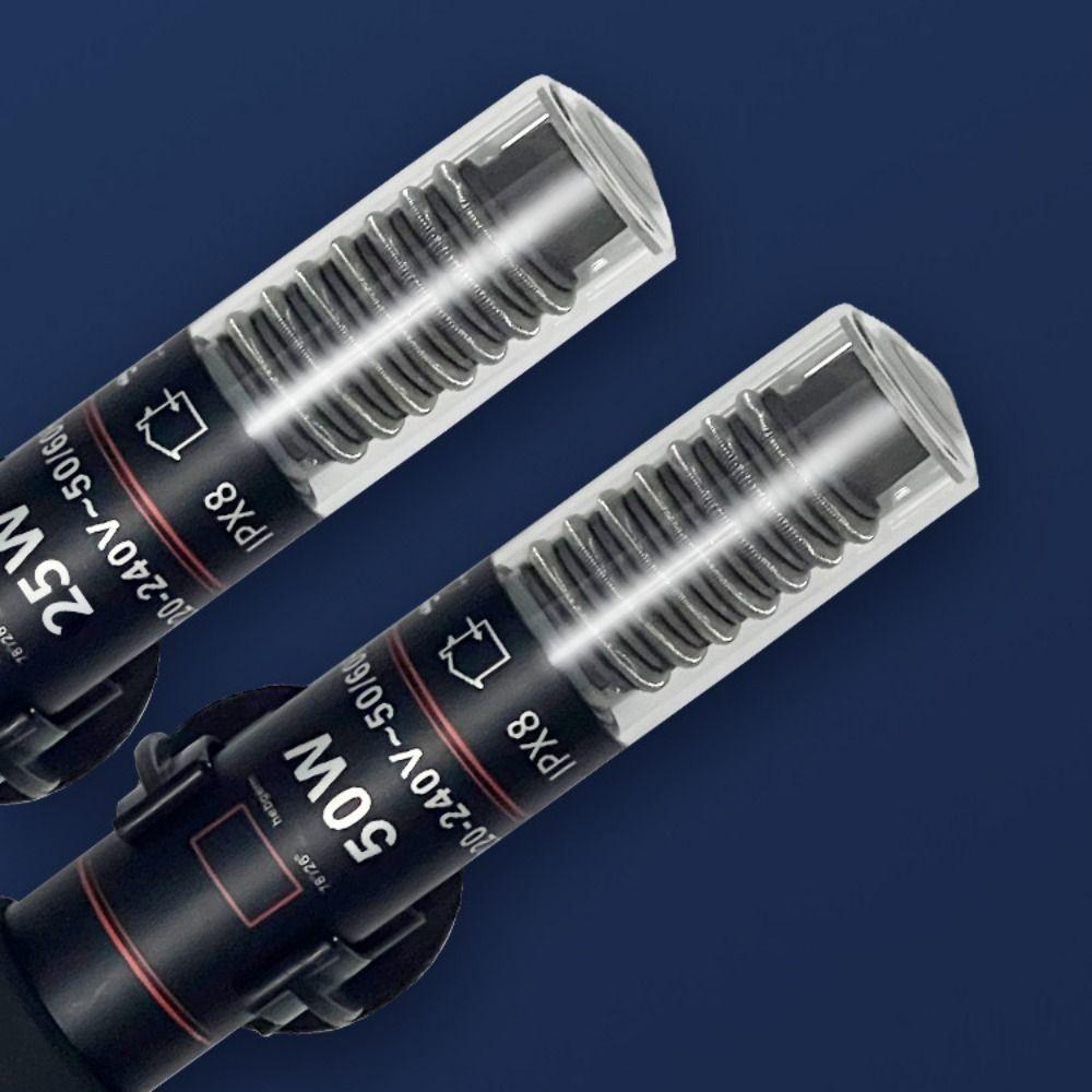 Automatic Submersible Heater 25/50/75W Fish Tank Heating Rod Betta Heater Fish Tank