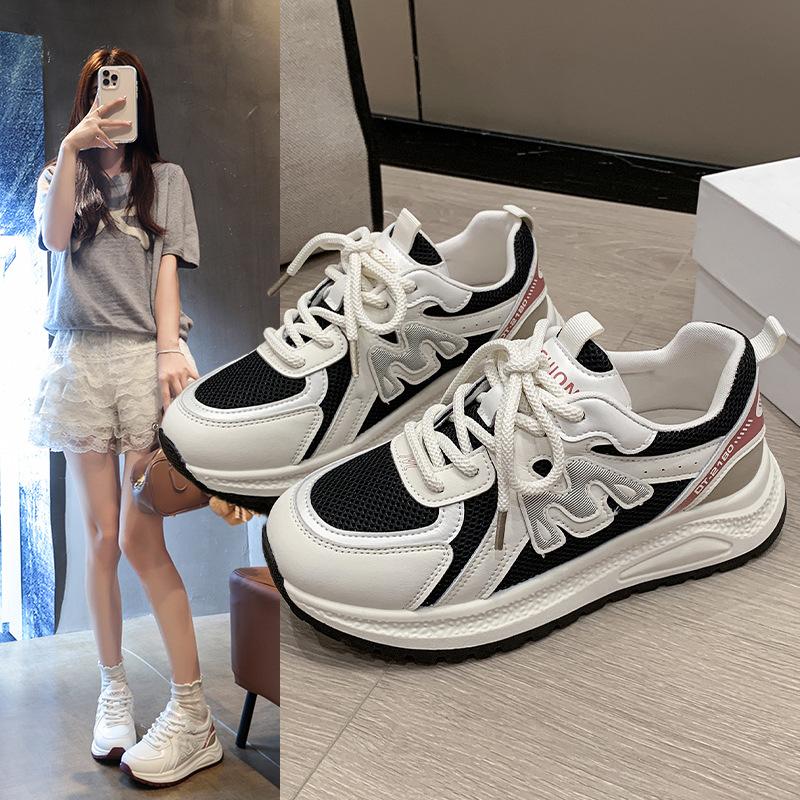 Summer fashionable and comfortable sports shoes 2025 new popular versatile soft sole lightweight wear-resistant casual shoes women's shoes