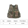 Детский камуфляжный жилет с несколькими карманами для боевой охоты на открытом воздухе(Камуфляж CP L)