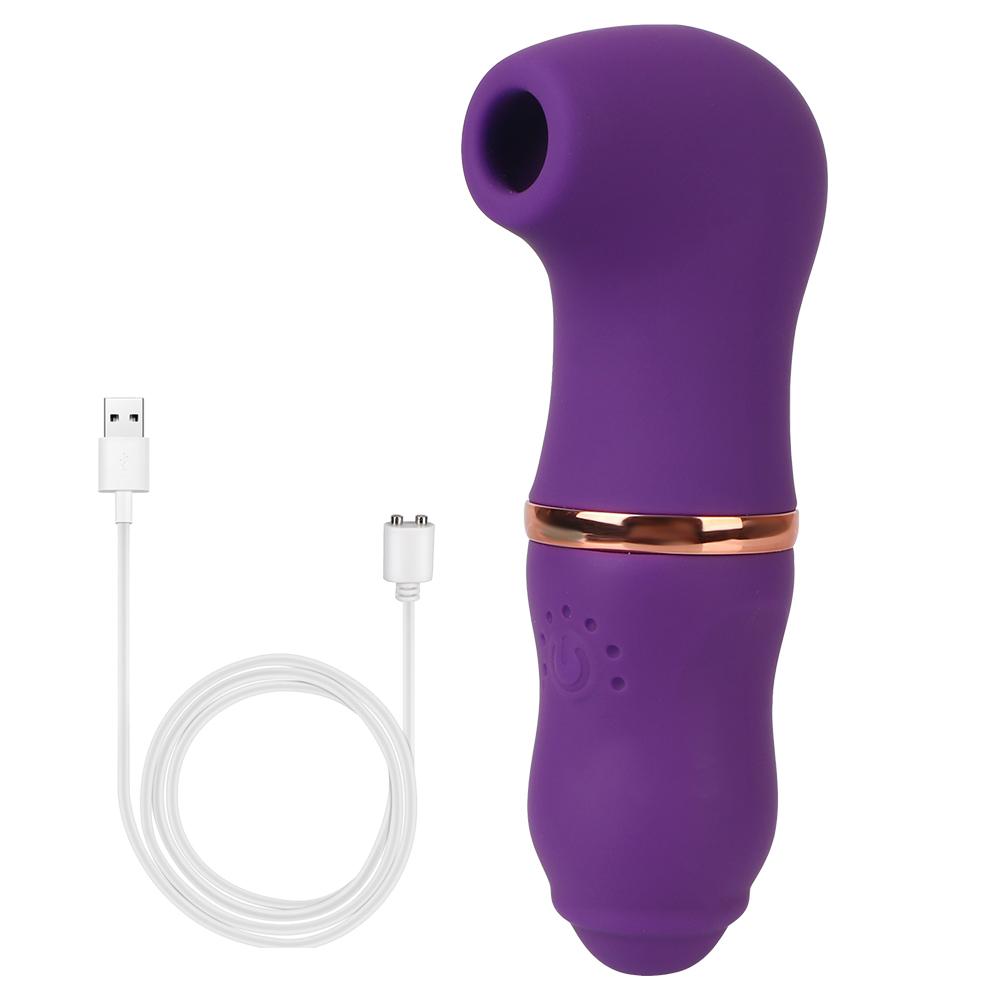 Секс-игрушки для женщин Стимулятор точки G и клитора Массажер для взрослых Соска-присоска 7 режимов Мощный сосущий вибратор