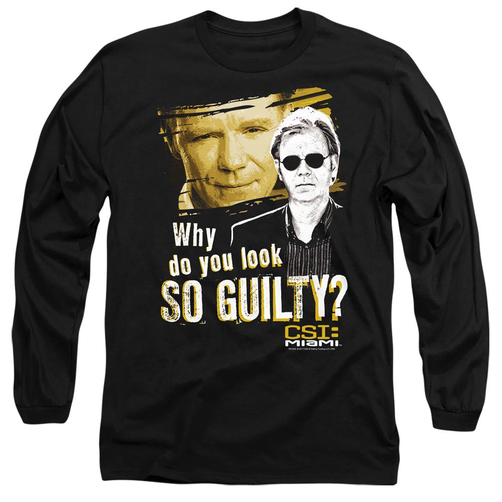 CSI: Miami Unisex Adult So Guilty T-Shirt