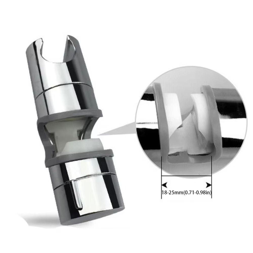 Adjustable Angle Design Punch-Free Shower Head Bracket Bathroom Support Accessory Shower Upgrades
